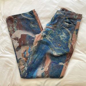 Marbled Jaded London Jeans